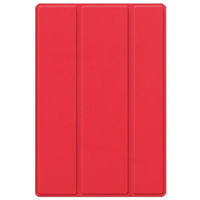 Samsung Galaxy Tab A8 10.5 2021 (X200, X205) atverčiamas raudonas odinis dėklas - knygutė | Priedai.lt