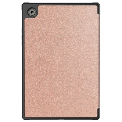 Samsung Galaxy Tab A8 10.5 2021 (X200, X205) atverčiamas auksinis odinis dėklas - knygutė | Priedai.lt