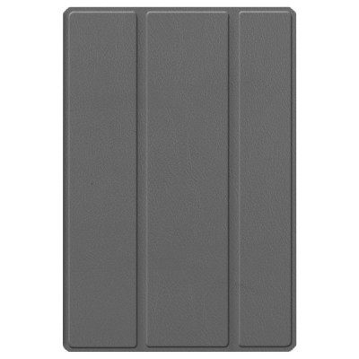 Samsung Galaxy Tab A8 10.5 2021 (X200, X205) atverčiamas pilkas odinis dėklas - knygutė | Priedai.lt