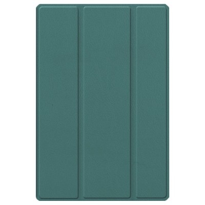 Samsung Galaxy Tab A8 10.5 2021 (X200, X205) atverčiamas žalias odinis dėklas - knygutė | Priedai.lt