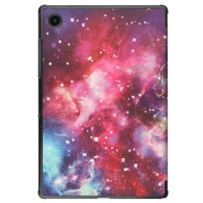 Samsung Galaxy Tab A8 10.5 2021 (X200, X205) atverčiamas spalvotas „Cosmo“ dėklas - knygutė | Priedai.lt