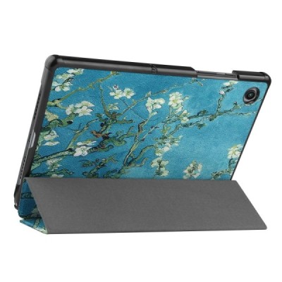 Samsung Galaxy Tab A8 10.5 2021 (X200, X205) atverčiamas spalvotas „Sakura“ dėklas - knygutė | Priedai.lt
