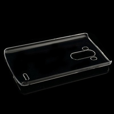 LG G3 D855 plastikinis skaidrus (permatomas) dėklas - nugarėlė / Priedai.lt