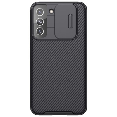 Samsung Galaxy S22 5G (SM-S901X) „Nillkin“ CamShield juodas dėklas, nugarėlė su kameros apsauga | Priedai.lt