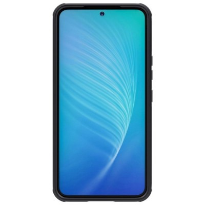 Samsung Galaxy S22 5G (SM-S901X) „Nillkin“ CamShield juodas dėklas, nugarėlė su kameros apsauga | Priedai.lt