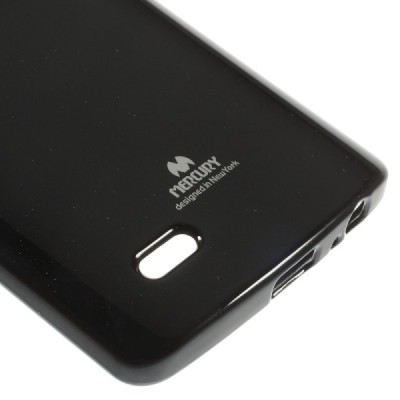 LG G3 Mercury juodas kieto silikono tpu dėklas - nugarėlė / Priedai.lt