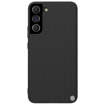 Samsung Galaxy S22+ 5G (SM-S906X) „Nillkin“ Textured Case juodas dėklas - nugarėlė | Priedai.lt