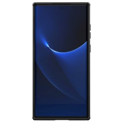 Samsung Galaxy S22 Ultra 5G (SM-S908X) „Nillkin“ Frosted Shield Pro juodas dėklas - nugarėlė | Priedai.lt