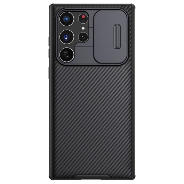 „Nillkin“ CamShield dėklas - juodas (Galaxy S22 Ultra 5G)