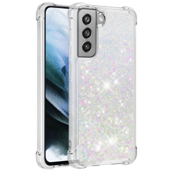 „Shine“ kieto silikono (TPU) dėklas - skaidrus (Galaxy S21 FE 5G)
