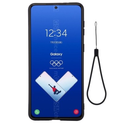 Samsung Galaxy S21 FE (Fan Edition) 5G Shell kieto silikono (TPU) dėklas juodas - nugarėlė | Priedai.lt
