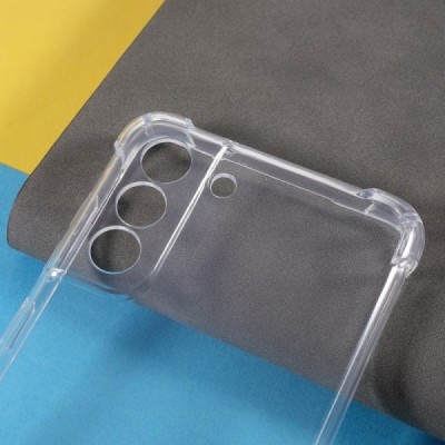 Samsung Galaxy S21 FE (Fan Edition) 5G Strap kieto silikono TPU skaidrus dėklas - nugarėlė | Priedai.lt