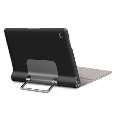 Lenovo Yoga Tab 11 atverčiamas juodas odinis dėklas - knygutė | Priedai.lt