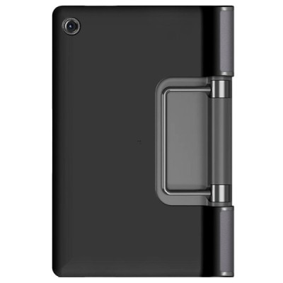 Lenovo Yoga Tab 11 atverčiamas pilkas odinis dėklas - knygutė | Priedai.lt
