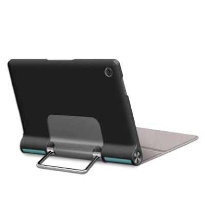 Lenovo Yoga Tab 11 atverčiamas žalias odinis dėklas - knygutė | Priedai.lt
