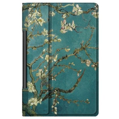 Lenovo Yoga Tab 11 atverčiamas spalvotas „Sakura“ dėklas - knygutė  Priedai.lt