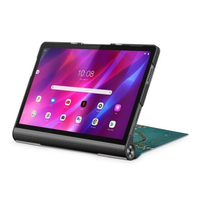 Lenovo Yoga Tab 11 atverčiamas spalvotas „Sakura“ dėklas - knygutė  Priedai.lt