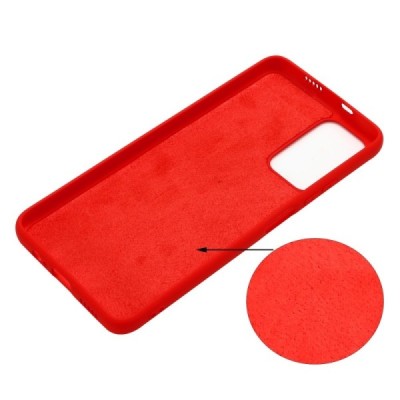 Xiaomi Poco M4 Pro (Redmi Note 11 5G) Shell kieto silikono TPU raudonas dėklas - nugarėlė | Priedai.lt