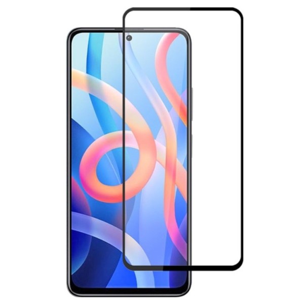 „Mocolo“ Tempered Glass apsauginis ekrano stiklas 2.5D - juodas (Poco M4 Pro 5G / Redmi Note 11 5G)