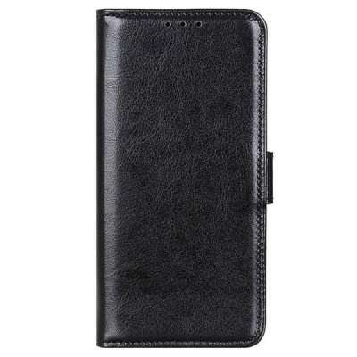 Xiaomi Poco M4 Pro (Redmi Note 11 5G) atverčiamas juodas odinis dėklas, knygutė - piniginė | Priedai.lt