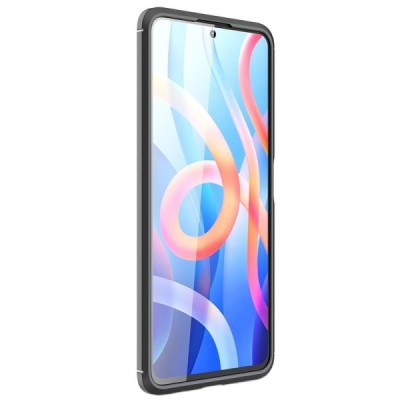 Xiaomi Poco M4 Pro (Redmi Note 11 5G) „Carbon“ kieto silikono TPU juodas dėklas - nugarėlė | Priedai.lt