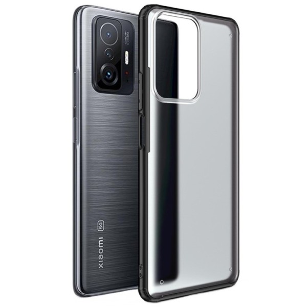„Armor“ dėklas - matinis / juodas (11T / 11T Pro)