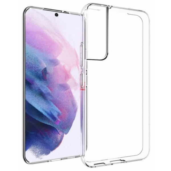 Kieto silikono (TPU) dėklas - skaidrus (Galaxy S22 5G)