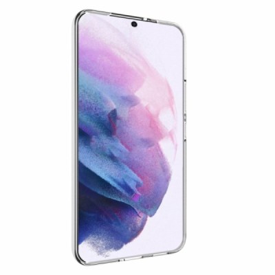 Samsung Galaxy S22 5G (SM-S901X) kieto silikono TPU skaidrus dėklas - nugarėlė | Priedai.lt