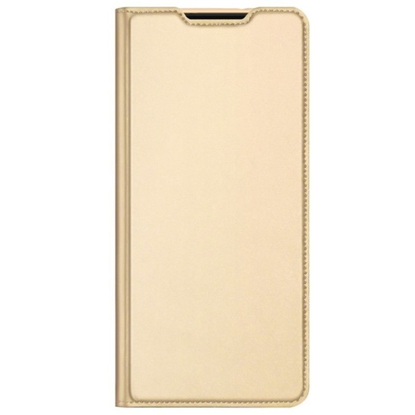 „Dux Ducis“ Skin atverčiamas dėklas - auksinis (Galaxy S22 5G)