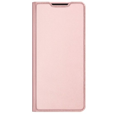 „Dux Ducis“ Skin serijos Samsung Galaxy S22 5G (SM-S901X) rožinis atverčiamas dėklas | Priedai.lt