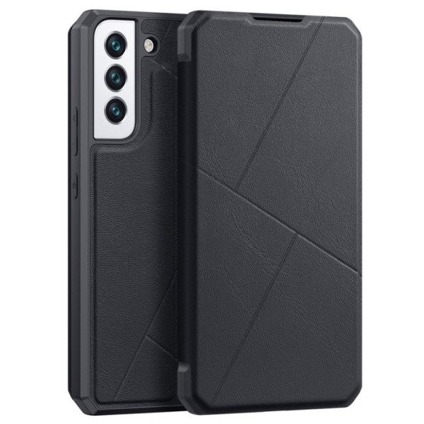 „Dux Ducis“ Skin X atverčiamas dėklas - juodas (Galaxy S22 5G)