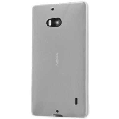 Nokia Lumia 930 kieto silikono (TPU) skaidrus (permatomas) dėklas - nugarėlė / Priedai.lt