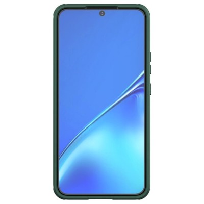 Samsung Galaxy S22 5G (SM-S901X) „Nillkin“ Frosted Shield Pro žalias dėklas - nugarėlė | Priedai.lt