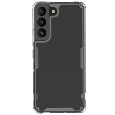 „Nillkin“ Nature TPU Pro Samsung Galaxy S22 5G (SM-S901X) sustiprintos apsaugos kieto silikono skaidrus dėklas | Priedai.lt