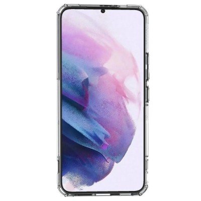 „Nillkin“ Nature TPU Pro Samsung Galaxy S22 5G (SM-S901X) sustiprintos apsaugos kieto silikono skaidrus dėklas | Priedai.lt