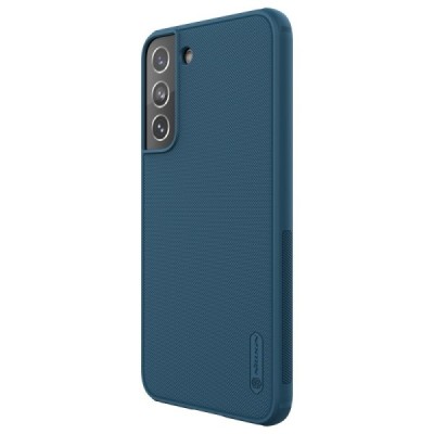 Samsung Galaxy S22+ 5G (SM-S906X) „Nillkin“ Frosted Shield Pro mėlynas dėklas - nugarėlė | Priedai.lt