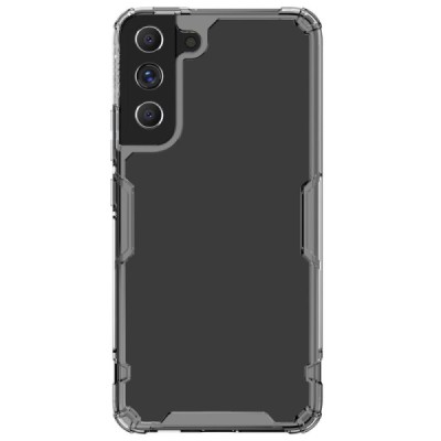 „Nillkin“ Nature TPU Pro Samsung Galaxy S22+ 5G (SM-S906X) sustiprintos apsaugos kieto silikono skaidrus dėklas | Priedai.lt