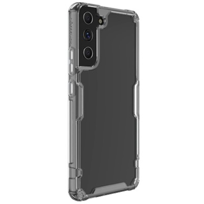 „Nillkin“ Nature TPU Pro Samsung Galaxy S22+ 5G (SM-S906X) sustiprintos apsaugos kieto silikono skaidrus dėklas | Priedai.lt