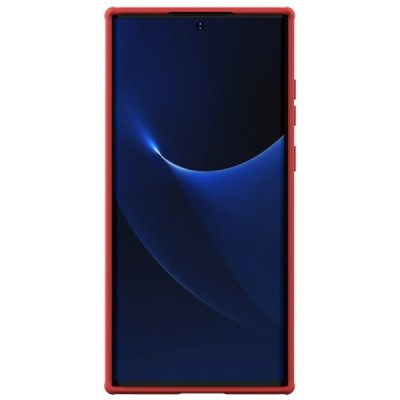 Samsung Galaxy S22 Ultra 5G (SM-S908X) „Nillkin“ Frosted Shield Pro raudonas dėklas - nugarėlė | Priedai.lt