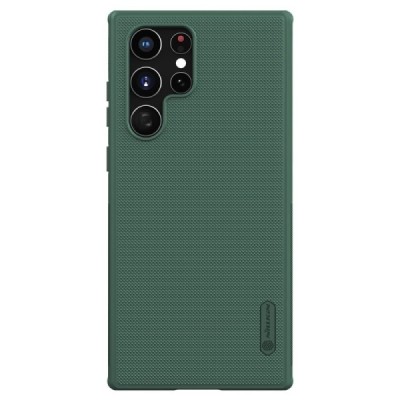 Samsung Galaxy S22 Ultra 5G (SM-S908X) „Nillkin“ Frosted Shield Pro žalias dėklas - nugarėlė | Priedai.lt