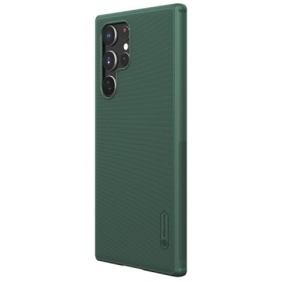 Samsung Galaxy S22 Ultra 5G (SM-S908X) „Nillkin“ Frosted Shield Pro žalias dėklas - nugarėlė | Priedai.lt