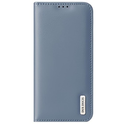 „Dux Ducis“ Hivo serijos Samsung Galaxy S22+ 5G (SM-S906X) mėlynas odinis atverčiamas dėklas | Priedai.lt