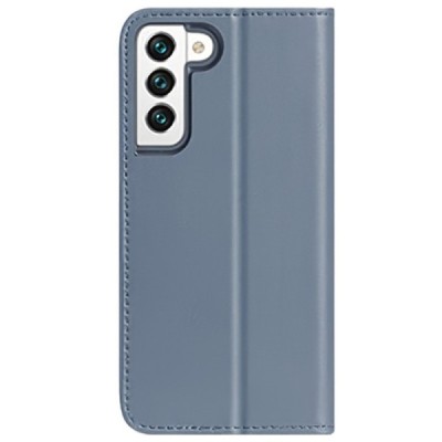 „Dux Ducis“ Hivo serijos Samsung Galaxy S22+ 5G (SM-S906X) mėlynas odinis atverčiamas dėklas | Priedai.lt