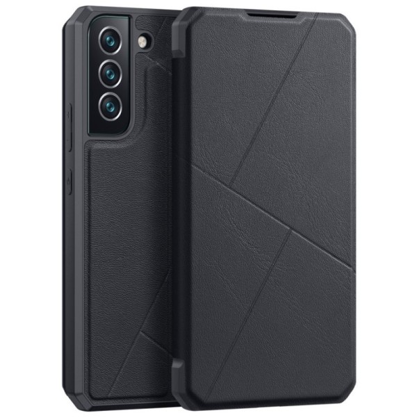 „Dux Ducis“ Skin X atverčiamas dėklas - juodas (Galaxy S22+ 5G)
