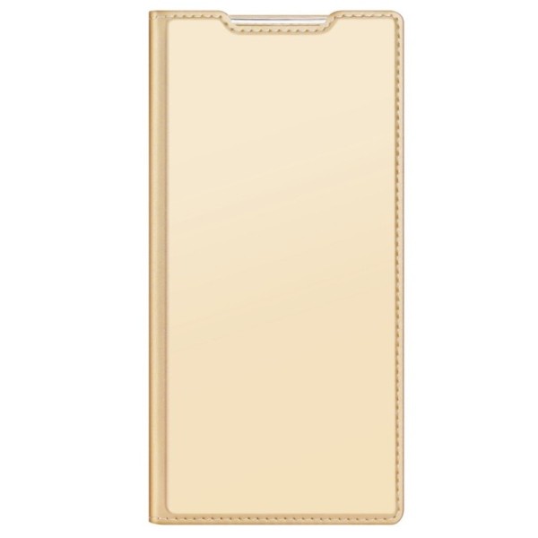 „Dux Ducis“ Skin atverčiamas dėklas - auksinis (Galaxy S22 Ultra 5G)