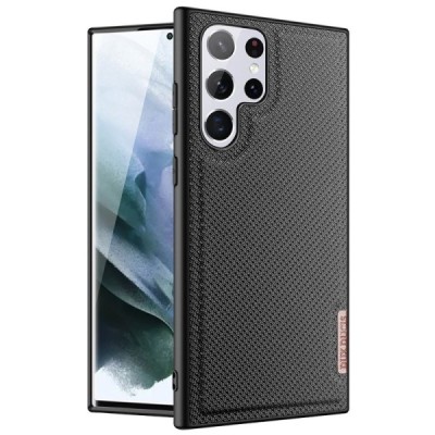 Samsung Galaxy S22 Ultra 5G (SM-S908X) „Dux Ducis“ Fino juodas dėklas - nugarėlė | Priedai.lt