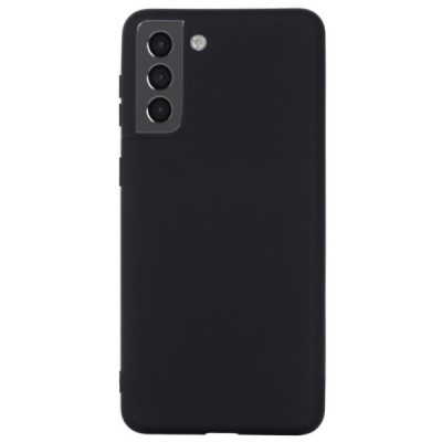 Samsung Galaxy S22 5G (SM-S901X) Shell kieto silikono (TPU) dėklas juodas - nugarėlė | Priedai.lt
