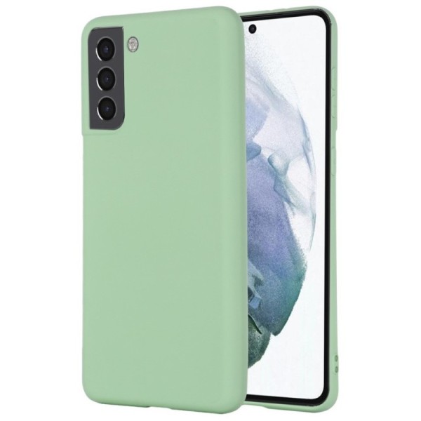 „Shell“ kieto silikono (TPU) dėklas - žalias (Galaxy S22 5G)