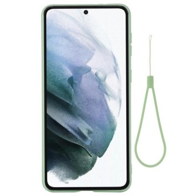 Samsung Galaxy S22 5G (SM-S901X) Shell kieto silikono (TPU) dėklas žalias - nugarėlė | Priedai.lt