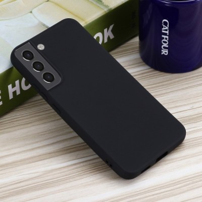 Samsung Galaxy S22+ 5G (SM-S906X) Shell kieto silikono (TPU) dėklas juodas - nugarėlė | Priedai.lt